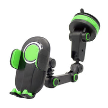 Load image into Gallery viewer, ZP-X0466 Car 360 Degree Rotating Telescopic Folding Round Suction Cup Mobile Phone Holder, ZP-X0466 (Green), ZP-X0466 (Grey)