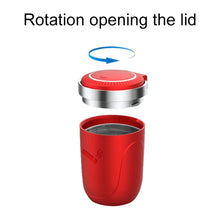 Load image into Gallery viewer, Portable Car Stainless Steel Liner Cigarette Ashtray with Light, with Stainless Steel Liner