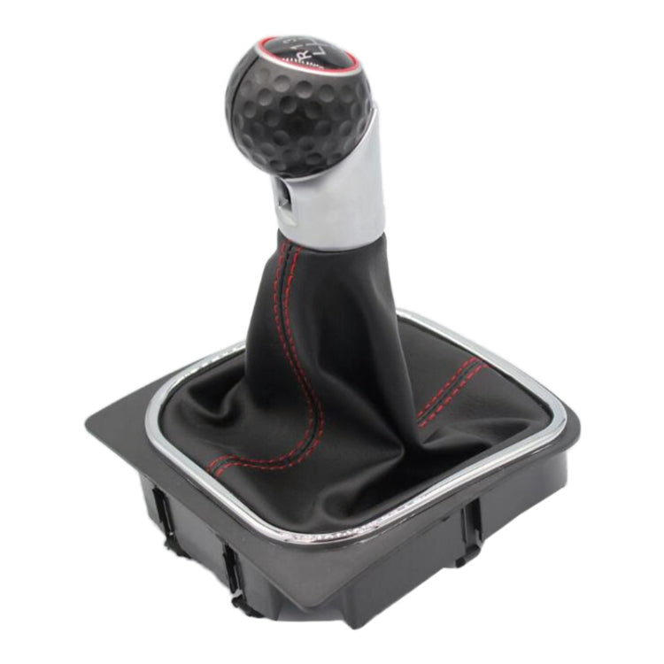 Car Shift Handball Gear Lever Gear Shift Knob for Volkswagen Golf 6, Gear Position: 5-stall, 5-stall
