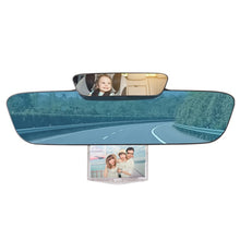 Load image into Gallery viewer, YC-193 Multifunctional Car Interior Rearview Mirror Large Field of Vision Anti-glare Auxiliary Car Blue Mirror, YC-193