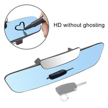 Load image into Gallery viewer, YC-193 Multifunctional Car Interior Rearview Mirror Large Field of Vision Anti-glare Auxiliary Car Blue Mirror, YC-193