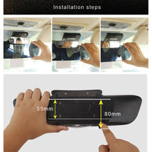 Load image into Gallery viewer, YC-193 Multifunctional Car Interior Rearview Mirror Large Field of Vision Anti-glare Auxiliary Car Blue Mirror, YC-193