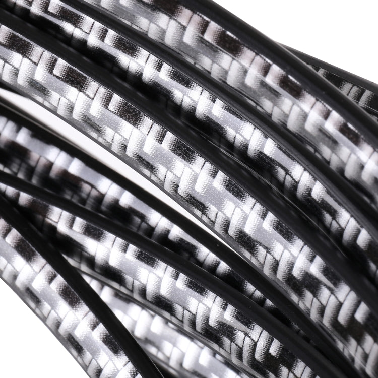 Car Carbon Fiber Texture Decoration Door & Window Seal Decorative Strip, Carbon Fiber