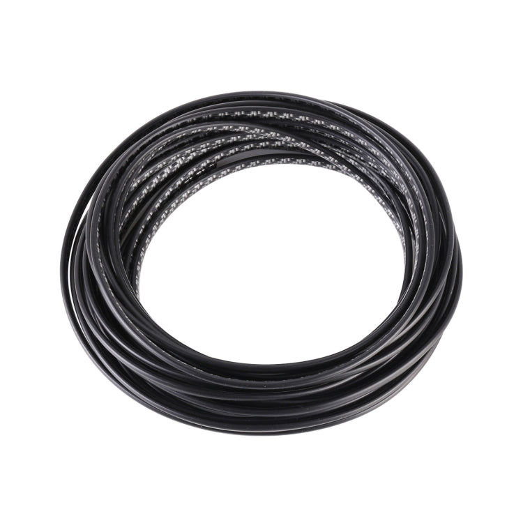 Car Carbon Fiber Texture Decoration Door & Window Seal Decorative Strip, Carbon Fiber