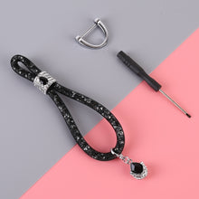 Load image into Gallery viewer, Car Diamond Metal + Plastic Keychain