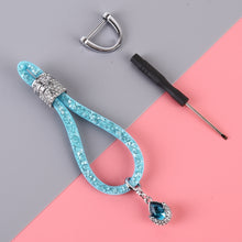 Load image into Gallery viewer, Car Diamond Metal + Plastic Keychain