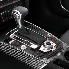 Load image into Gallery viewer, 3 in 1 Car Carbon Fiber Gears Panel Decorative Sticker for Audi A5 Hard Top 2008-, Left and Right Drive Universal, Gears Panel