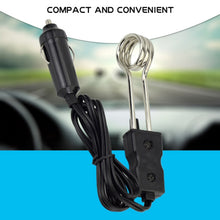 Load image into Gallery viewer, 12V 10A 120-140W Cigarette Lighter Car Electric Heating Water Stick Water Heater, 12V