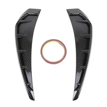 Load image into Gallery viewer, 2 PCS Car Soft Silicone Decorative Sticker Outside Sticker, Carbon Fiber Texture, Carbon Fiber Texture