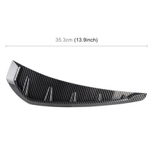 Load image into Gallery viewer, 2 PCS Car Soft Silicone Decorative Sticker Outside Sticker, Carbon Fiber Texture, Carbon Fiber Texture