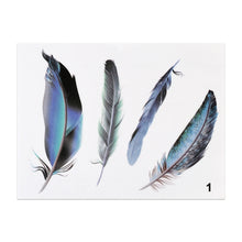 Load image into Gallery viewer, Feather Car Body Random Stickers, Pattern 1, Pattern 1