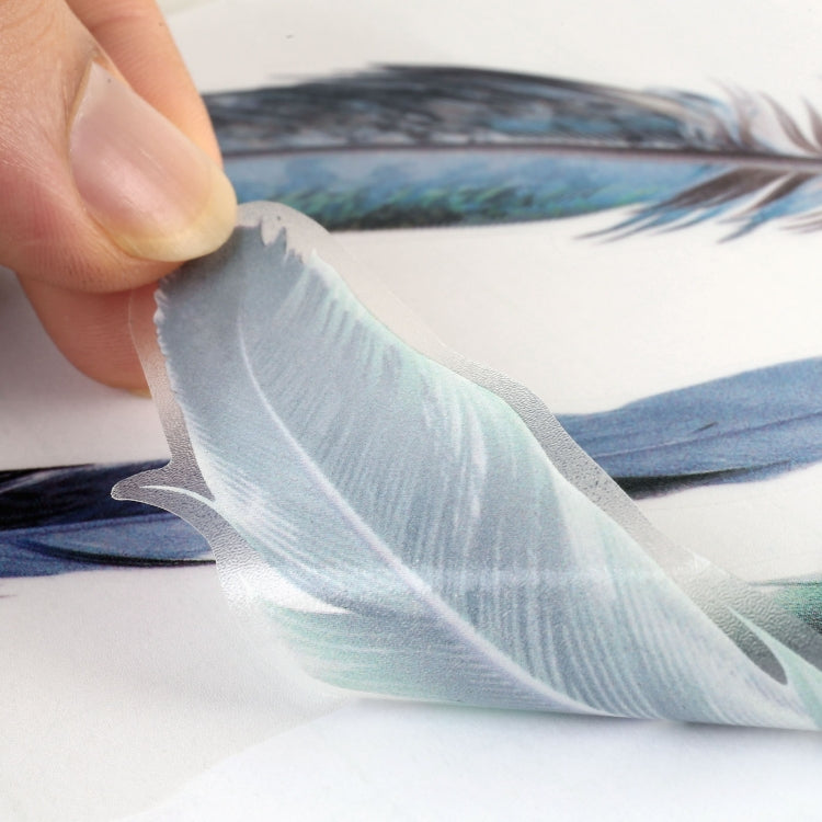 Feather Car Body Random Stickers, Pattern 1, Pattern 1