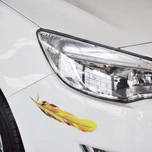 Load image into Gallery viewer, Feather Car Body Random Stickers, Pattern 4, Pattern 4