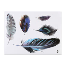 Load image into Gallery viewer, Feather Car Body Random Stickers, Pattern 6, Pattern 6
