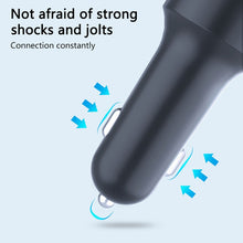 Load image into Gallery viewer, C12 Multifunctional Car Dual USB Charger Bluetooth FM Transmitter with Atmosphere Light, C12