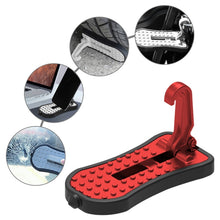 Load image into Gallery viewer, Multi-functional Car Door Sill Step Pedals Pads with Safety Hammer, Pedals Pads with Safety Hammer (Black), Pedals Pads with Safety Hammer (Green), Pedals Pads with Safety Hammer (Red), Pedals Pads with Safety Hammer (Silver)