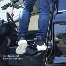 Load image into Gallery viewer, Multi-functional Car Door Sill Step Pedals Pads with Safety Hammer, Pedals Pads with Safety Hammer (Black), Pedals Pads with Safety Hammer (Green), Pedals Pads with Safety Hammer (Red), Pedals Pads with Safety Hammer (Silver)