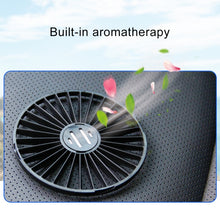 Load image into Gallery viewer, F404 Car Center Console USB Dual-head Electric Cooling Fan with Aromatherapy, F404