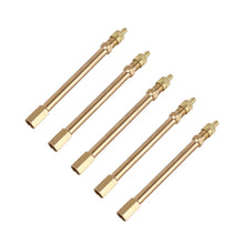 Load image into Gallery viewer, 5 PCS Car Tires Valve Inflatable Extension Tube, Length: 100mm, 100mm, Pure Copper