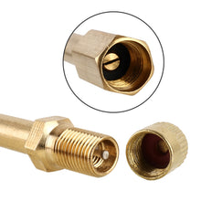 Load image into Gallery viewer, 5 PCS Car Tires Valve Inflatable Extension Tube, Length: 100mm, 100mm, Pure Copper