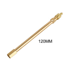 Load image into Gallery viewer, 5 PCS Car Tires Valve Inflatable Extension Tube, Length: 120mm, 120mm, Pure Copper