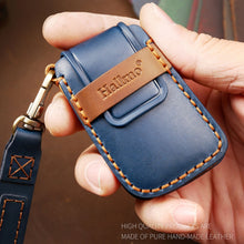 Load image into Gallery viewer, Hallmo Car Cowhide Leather Key Protective Cover Key Case for Volkswagen Lavida A Style, For Volkswagen Lavida A Style