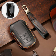 Load image into Gallery viewer, Hallmo Car Cowhide Leather Key Protective Cover Key Case for Toyota Corolla 2017 2-button, For Toyota Corolla 2017 2-button