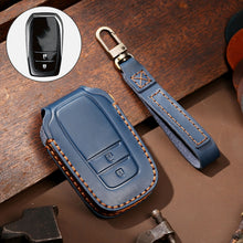 Load image into Gallery viewer, Hallmo Car Cowhide Leather Key Protective Cover Key Case for Toyota Corolla 2017 2-button, For Toyota Corolla 2017 2-button