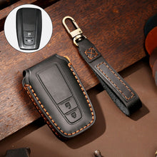 Load image into Gallery viewer, Hallmo Car Cowhide Leather Key Protective Cover Key Case for Toyota Corolla 2018 2-button, For Toyota Corolla 2018 2-button