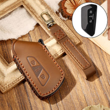 Load image into Gallery viewer, Hallmo Car Cowhide Leather Key Protective Cover Key Case for Volkswagen Golf 8, For Volkswagen Golf 8