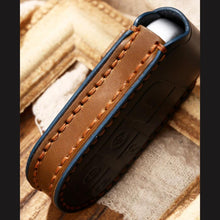 Load image into Gallery viewer, Hallmo Car Cowhide Leather Key Protective Cover Key Case for Jeep Compass, For Jeep Compass
