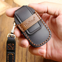 Load image into Gallery viewer, Hallmo Car Cowhide Leather Key Protective Cover Key Case for LEADING IDEAL One, For LEADING IDEAL One