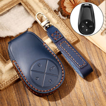 Load image into Gallery viewer, Hallmo Car Cowhide Leather Key Protective Cover Key Case for NIO ES6 / ES8, For NIO ES6 / ES8