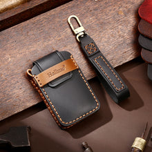 Load image into Gallery viewer, Hallmo Car Cowhide Leather Key Protective Cover Key Case for New Volvo, For New Volvo
