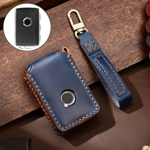 Load image into Gallery viewer, Hallmo Car Cowhide Leather Key Protective Cover Key Case for New Volvo, For New Volvo