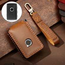 Load image into Gallery viewer, Hallmo Car Cowhide Leather Key Protective Cover Key Case for New Volvo, For New Volvo