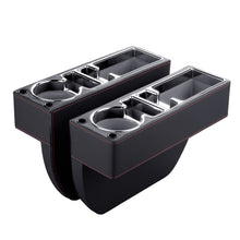 Load image into Gallery viewer, Car Multi-functional Console PU Leather Box Cup Holder Seat Gap Side Storage Box, Storage Box (Black), Storage Box (Beige), Storage Box (Brown)