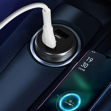 Load image into Gallery viewer, Dual USB 66W Car Flash Charger for OPPO / Huawei, 66W (Red), 66W (Black), 66W (Silver)