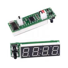 Load image into Gallery viewer, 3 in 1 Car High-precision Electronic LED Luminous Clock + Thermometer + Voltmeter, 3 in 1 Green, 3 in 1 Blue, 3 in 1 Red