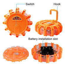 Load image into Gallery viewer, Car Road Emergency Flashing Warning Light LED Rotating Flashing Light, LED Flashing Warning Light