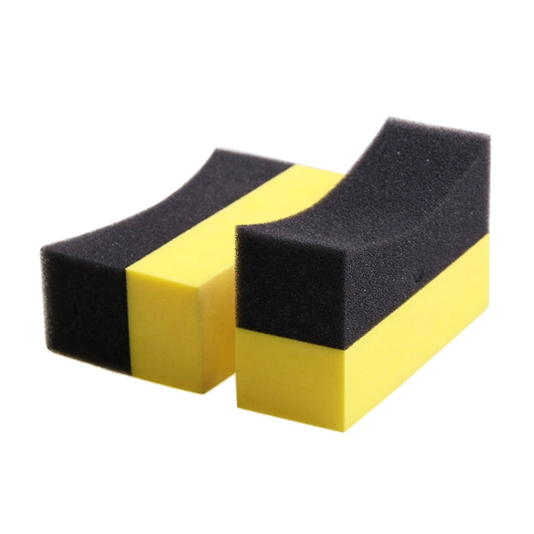 R-10356 Multifunctional Anti-dead Corner EVA Car Cleaning Sponge, 20 PCS Anti-dead Corner EVA Sponge