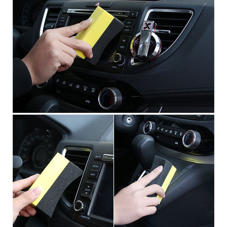 R-10356 Multifunctional Anti-dead Corner EVA Car Cleaning Sponge, 20 PCS Anti-dead Corner EVA Sponge
