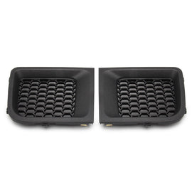2 PCS Car Left + Right Front Bumper Lower Grille Bezel Cover for Jeep Renegade, Left + Right