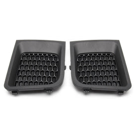 2 PCS Car Left + Right Front Bumper Lower Grille Bezel Cover for Jeep Renegade, Left + Right