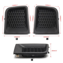 Load image into Gallery viewer, 2 PCS Car Left + Right Front Bumper Lower Grille Bezel Cover for Jeep Renegade, Left + Right