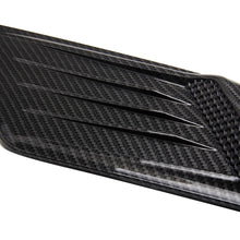 Load image into Gallery viewer, 2 PCS Car Decorative Air Flow Intake Scoop Bonnet Side Fender Vent Hood Set for Ford Mustang 2015-2017, Carbon Fiber, For Ford Mustang 2015-2017, Carbon Fiber