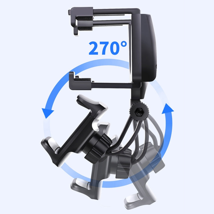Car Rearview Mirror Mobile Phone Bracket Navigation Recorder Rotating Holder, Car Rearview Mirror Phone Bracket