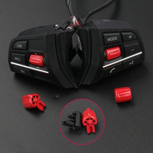 Load image into Gallery viewer, 2 PCS Car Multi-functional Steering Wheel Rubber Button for BMW F10 / F07 / F02, Left and Right Drive Universal