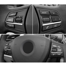 Load image into Gallery viewer, 2 PCS Car Multi-functional Steering Wheel Rubber Button for BMW F10 / F07 / F02, Left and Right Drive Universal