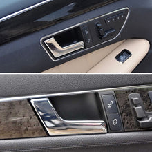 Load image into Gallery viewer, Car Left Side Electroplating Bright Inner Door Handle for Mercedes-Benz C Class W204 / X204 2008-2015, Left and Right Drive Universal, Left Side Bright